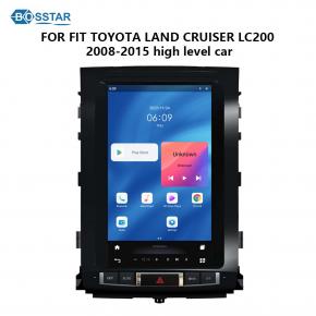 Vertical Screen Radio 13.3nch For Fit TOYOTA Land Cruiser LC200 2008-2015 high level car