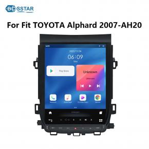 Vertical Screen Radio 12.1inch For Fit TOYOTA Alphard 2007-AH20