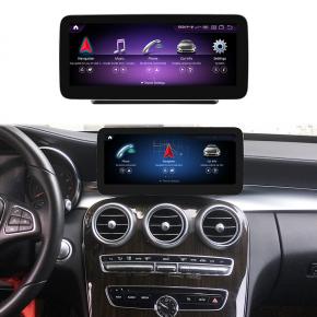 Bosstar Navigation Android 11.0 Car Radio Video DVD Player For Mercedes Benz C Class W205 X Class 2015 - 2020 Autoradio Carplay
