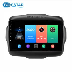 Bosstar 9 Inch Touch Screen Car DVD Player For Jeep Renegade 2016-2020 Car Audio Video Radio
