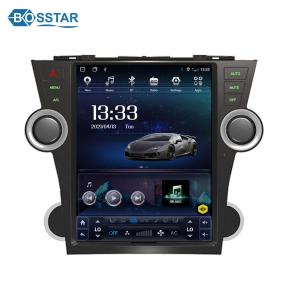 Android Car Radio For Toyota Highlander 2 XU40 2009-2014 Vertical Screen Car Navigation Stereo Multimedia Player