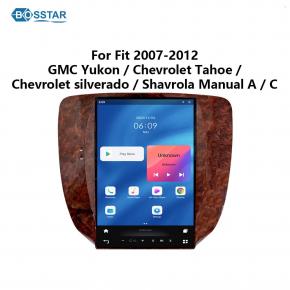 Vertical Screen Radio 12.1inch For Fit 2007-2012 GMC Yukon / Chevrolet Tahoe / Chevrolet silverado / Shavrola Manual A/C